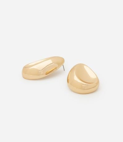 Caravana Botón con Forma de Gota y Efecto Arrugado 2