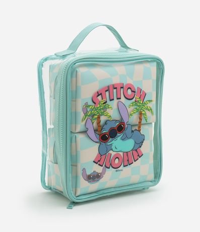 Kit 03 Neceser Grande y Rectangulares Médias con Estampa Stitch Playa