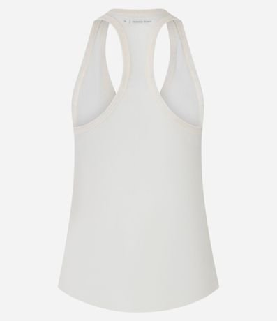 Musculosa Nadador Deportiva en Tule con Encaje 8