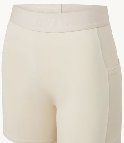 Bermuda Deportiva en Microfibra Pesada con Cintura Elástica y Bolsillos 8