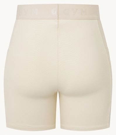 Bermuda Deportiva en Microfibra Pesada con Cintura Elástica y Bolsillos 9