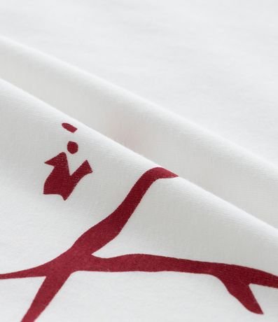 Remera Infantil Halloween con Estampa de Calavera y Rasguño de Sangre - Talle 5 a 14 años 4