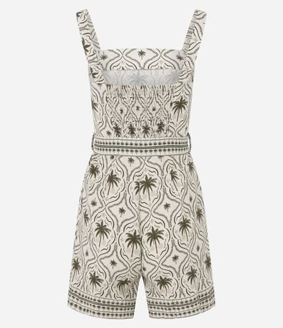 Enterito de Bretel en Viscolino con Estampa Floral 3