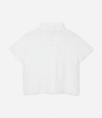 Blusa en Crepé con Cuello Lazo Curve & Plus Size 6