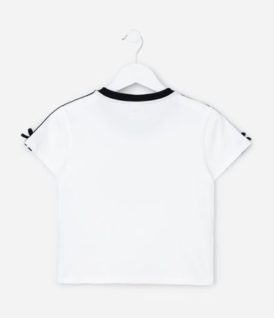 Blusa Infantil Ajustada con Detalle Contrastante y Moña - Talle 5 a 14 años 3