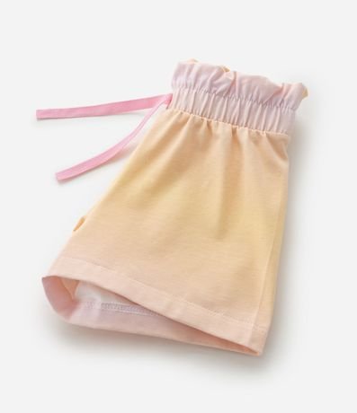 Short Clochard Infantil en Cotton con Estampa Tie Dye - Talle 1 a 6 años 4