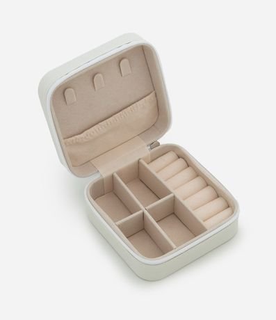 Porta Joyas en PU con Separadores 6