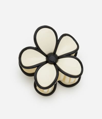 Pinza para el pelo en Forma de Flor Bicolor