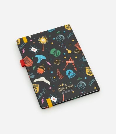 Cuaderno en Papel con Elástico y Estampa Harry Potter 2