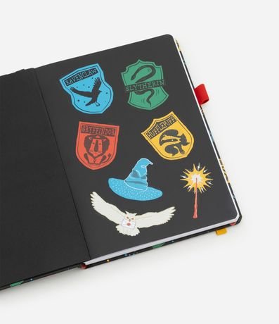 Cuaderno en Papel con Elástico y Estampa Harry Potter 3