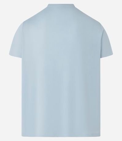 Remera Regular Deportiva en Tecnologia Dry com Print y Recortes 8