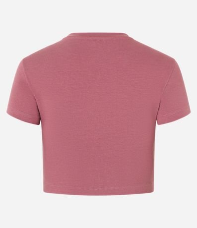 Blusa New T-shirt en Algodón con Lettering Not Inspired Today 6