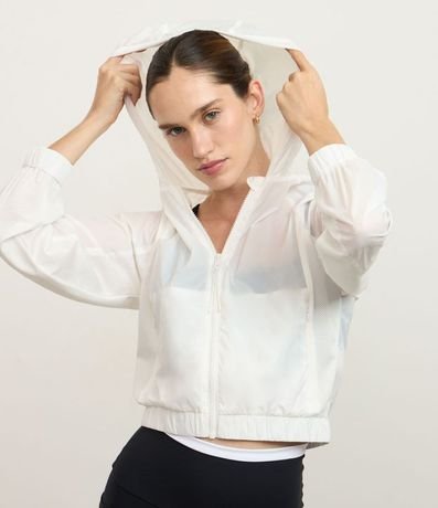 Campera Rompevientos Deportiva con Bolso