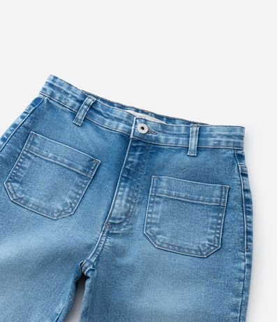 Pantalón Flare Infantil en Jeans - Talle 5 a 14 años 8