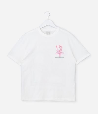 Remera Infantil con Estampa Floral - Talle 5 a 14 años 2