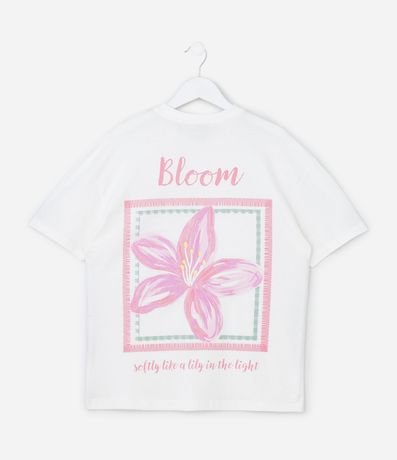 Remera Infantil con Estampa Floral - Talle 5 a 14 años 3