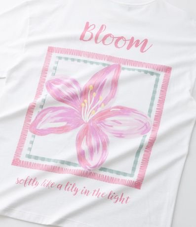 Remera Infantil con Estampa Floral - Talle 5 a 14 años 7