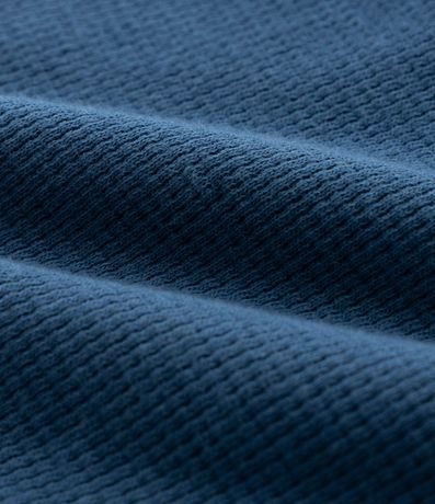 Bermuda Infantil con Bolsillo Canguro y Textura Waffle - Talle 0 a 18 Meses 4