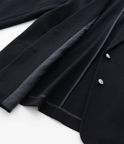 Blazer Slim Alargado en Punto Roma Curve & Plus Size 8