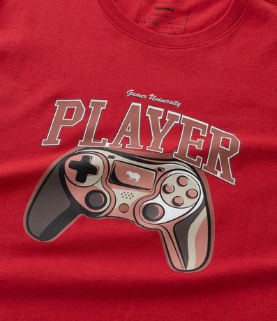 Remera Infantil con Estampa de Vídeo Game y Carpincho - Talle 5 A 14 años 4