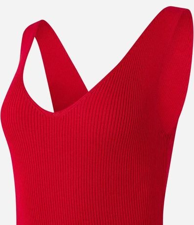 Vestido Midi en Punto Texturizado 2