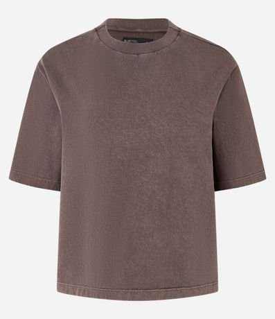 Remera en Algodón con Efecto Lavado 4