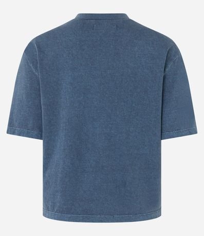 Remera en Algodón con Efecto Lavado 5