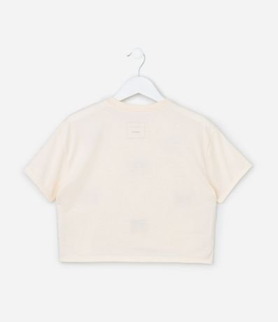 Remera Regular con Lazos en Lentejuelas - Talle 5 a 14 años 2