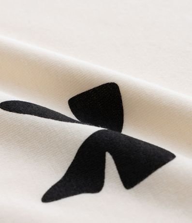 Remera Regular con Lazos en Lentejuelas - Talle 5 a 14 años 3