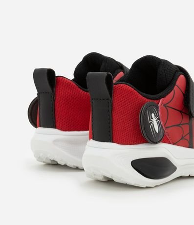 Championes Infantil con Estampa Hombre-Araña y Suela en LED - Talle 21 al 27 2