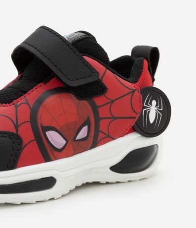 Championes Infantil con Estampa Hombre-Araña y Suela en LED - Talle 21 al 27 4