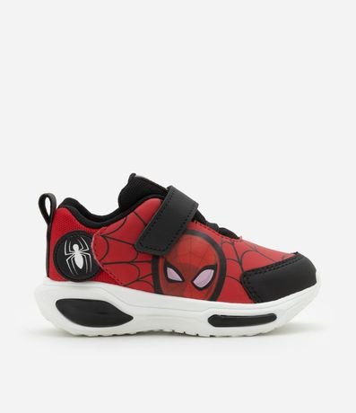 Championes Infantil con Estampa Hombre-Araña y Suela en LED - Talle 21 al 27 5