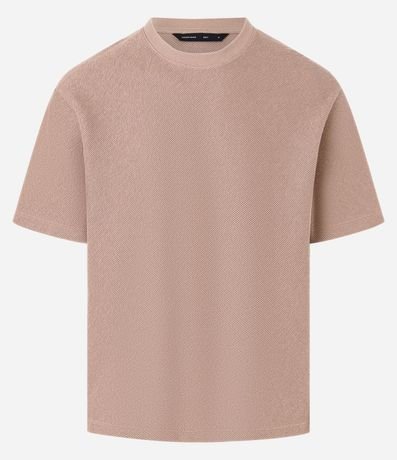 Remera Boxy en Algodón con Escote Bote y Acanalada 5