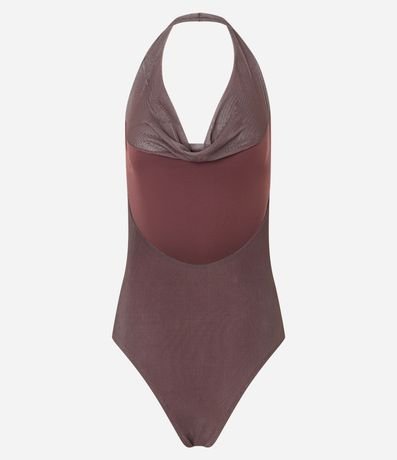 Body Frente Única en Tule con Escote Degagê 7