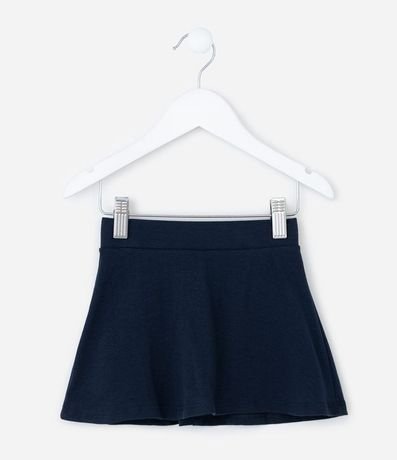 Short Pollera Infantil Básico en Algodón - Talle 1 a 6 años