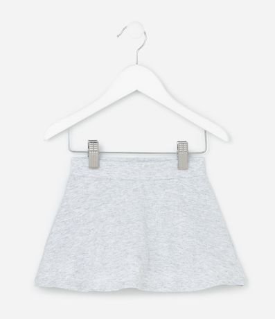 Short Pollera Infantil Básico en Algodón - Talle 1 a 6 años