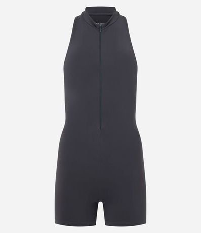 Enterito Deportivo en Poliamida con Cremallera Delantero y Detalle Espalda 5