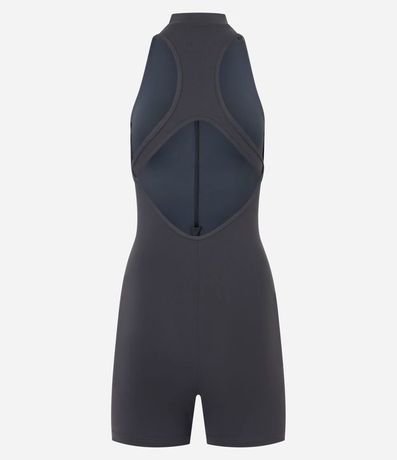 Enterito Deportivo en Poliamida con Cremallera Delantero y Detalle Espalda 6