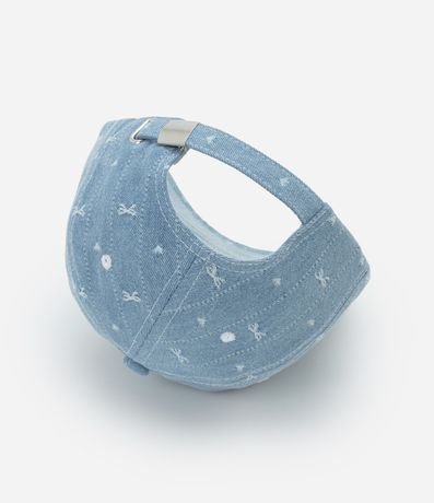 Gorra Aba Curva en Sarga Texturizada de Lacitos 3