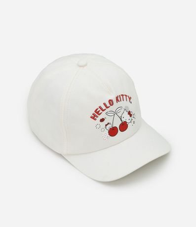 Gorra Infantil con Estampa Hello Kitty Cereza - Talle único