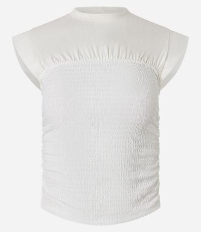 Blusa con Recorte y Textura 5