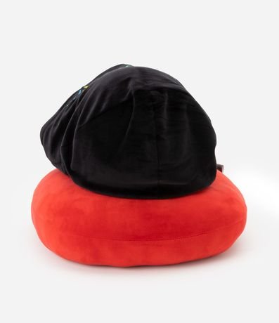 Almohada de Viaje en Poliamida con Capuchay Estampa Harry Potter 5