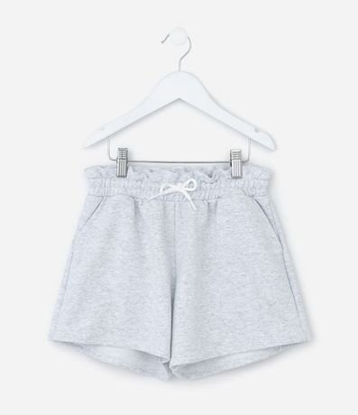 Short Clochard Infantil en Algodón con Bolsillo - Talle 5 a 14 años 2