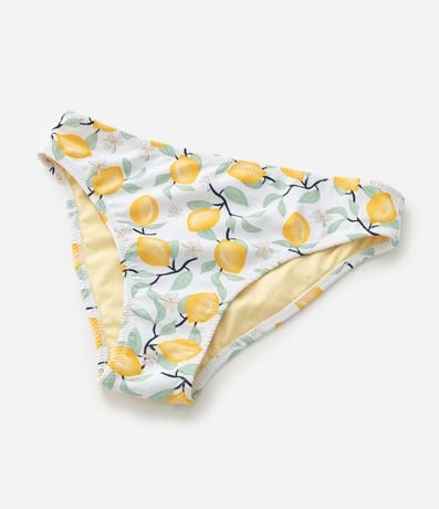 Bikini Infantil en Microfibra con Estampa Floral - Talle 7 a 16 años 5