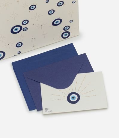 Bolsa de Regalo Pequeña con Estampa de Ojo Turco 4