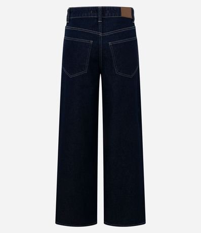 Pantalón Loose Cintura Baixa en Jeans con Tachas 4