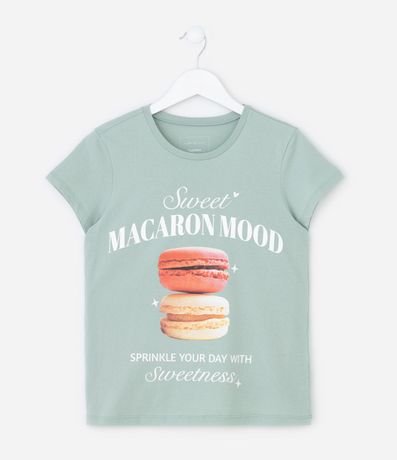Remera Regular Infantil con Estampa y Lettering Macaron Mood - Talle 7 a 14 años 2
