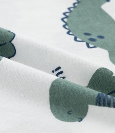 Body Infantil con Estampa Dinosaurios - Talle 0 a 18 meses 4