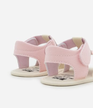 Sandalia Infantil en Sarga con Mariposa - Talle 15 a 19 2