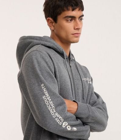 Saco en Algodón con Estampa Localizada 3